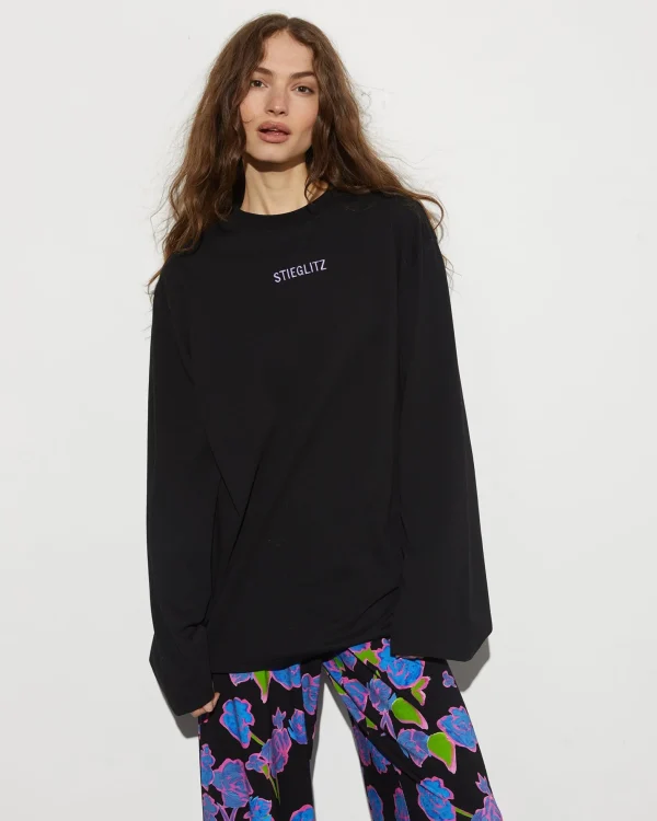 STIEGLITZ Leena Skate Longsleeve | Black^DAMES Longsleeves, Blouses & Pullis