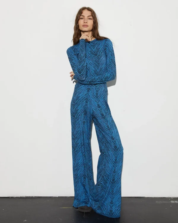 STIEGLITZ Miso Longsleeve | Blue^DAMES Longsleeves, Blouses & Pullis