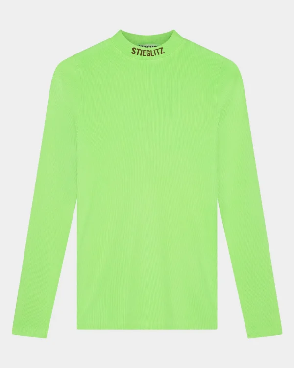 STIEGLITZ Neon Stieg Pulli | Neon Green^DAMES Longsleeves, Blouses & Pullis
