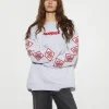 STIEGLITZ Silvi Sweater | Melange Grey^DAMES Sweaters